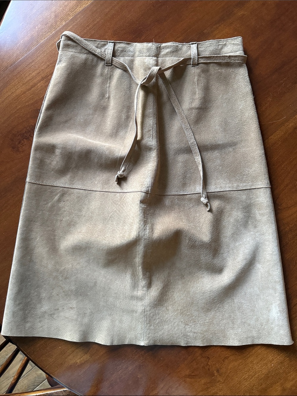 Isaac Mizrahi for Target leather/suede skirt